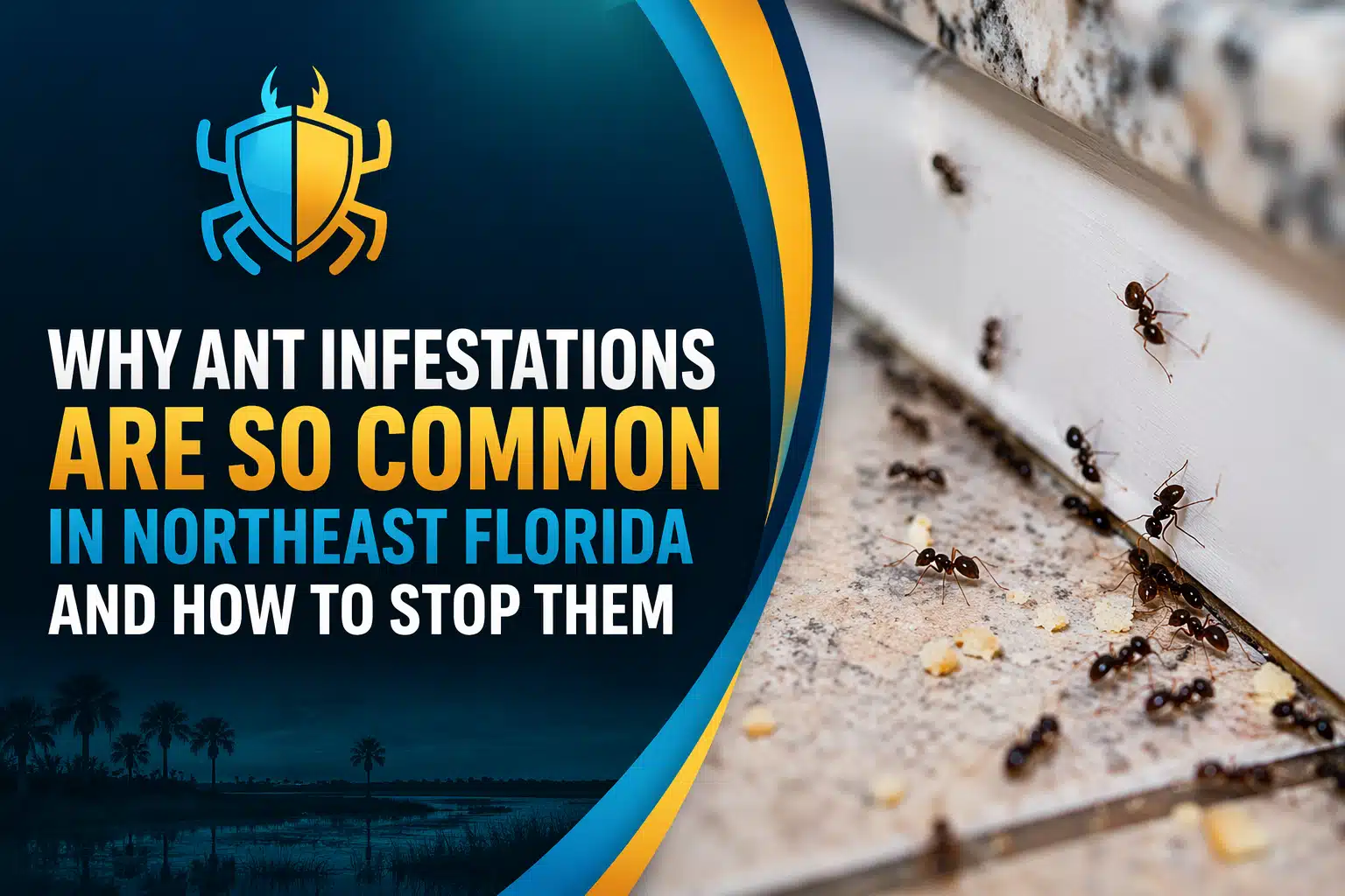 Why Ant Infestations Are So Common in Northeast Florida and How to Stop Them Ant infestation solutions in Florida